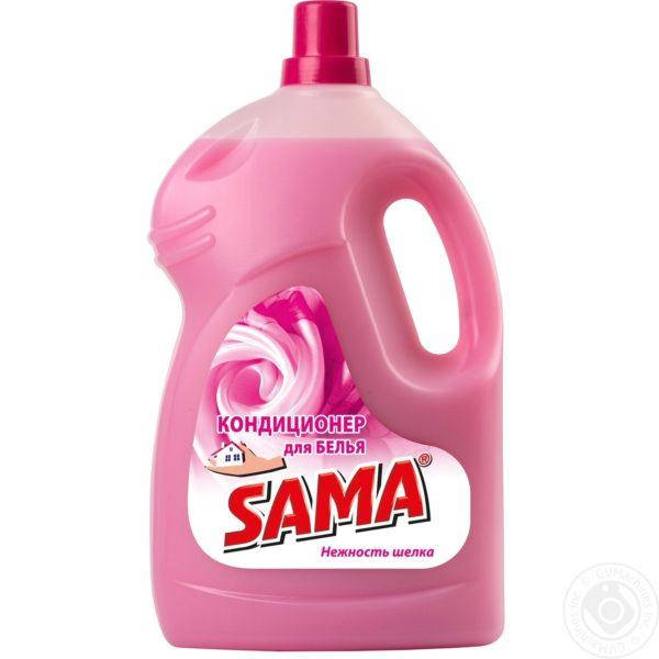 

Кондиционер для белья SAMA сама Нежность шелка 4 л