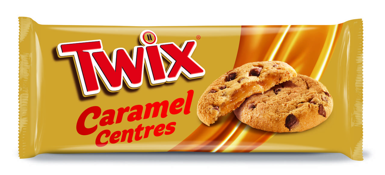 

Печенье Twix caramel centres 144g