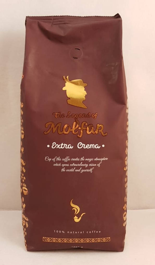 

Кофе зерновой Легенда Мольфара Extra Crema 1 кг
