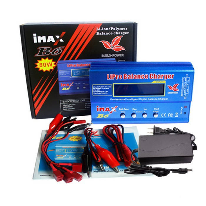 

Универсальное зарядное устройство IMAX B6 80W с блоком питания