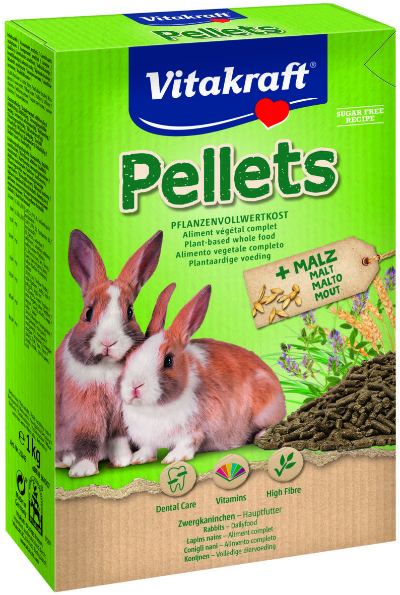

Корм для кроликов Vitakraft «Pellets» 1 кг