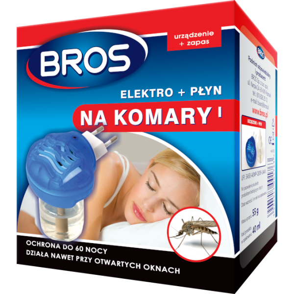 

Средство от комаров Bros электрофумигатор + жидкость от комаров