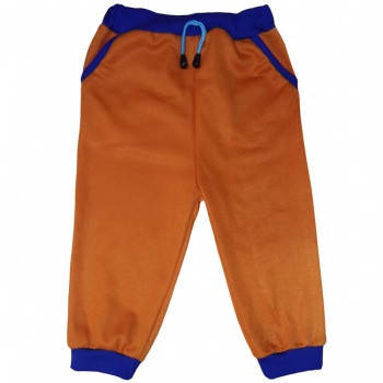 

Штанишки оранжевые с карманами, 52 размер, 56 размер (2 года)