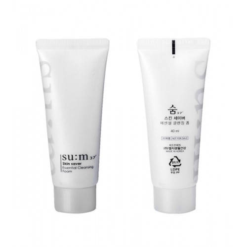 

Гелевая пенка SUM:37 skin saver essential cleansing foam 40ml
