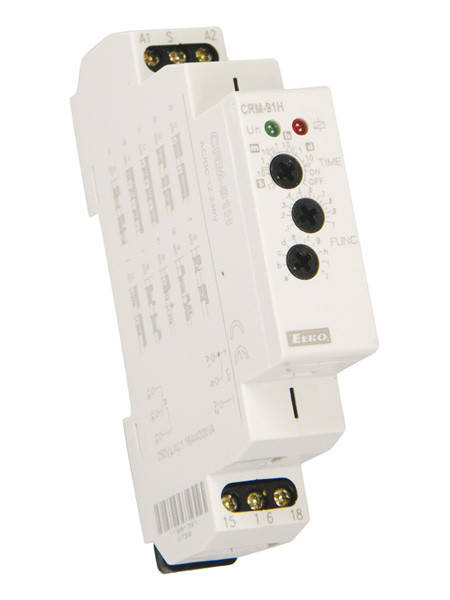 

Многофункциональное реле времени CRM-91H UNI 12-240V AC/DC (1x16A_AC1)