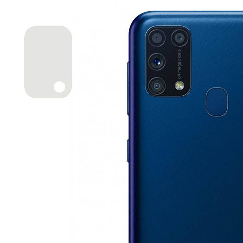 

Гибкое защитное Стекло на камеру для Samsung Galaxy M31, Прозрачный