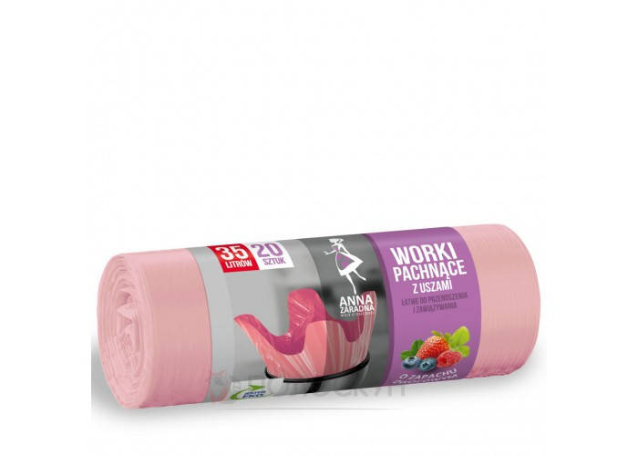 

Пакеты Anna Zaradna для мусора с ушками 35 л 20 шт