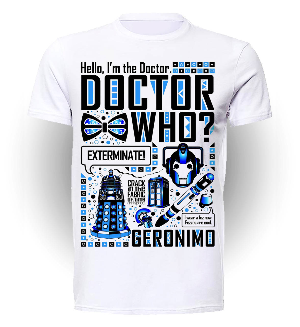 

Футболка GeekLand Доктор Кто Doctor Who Hello DW.001.08