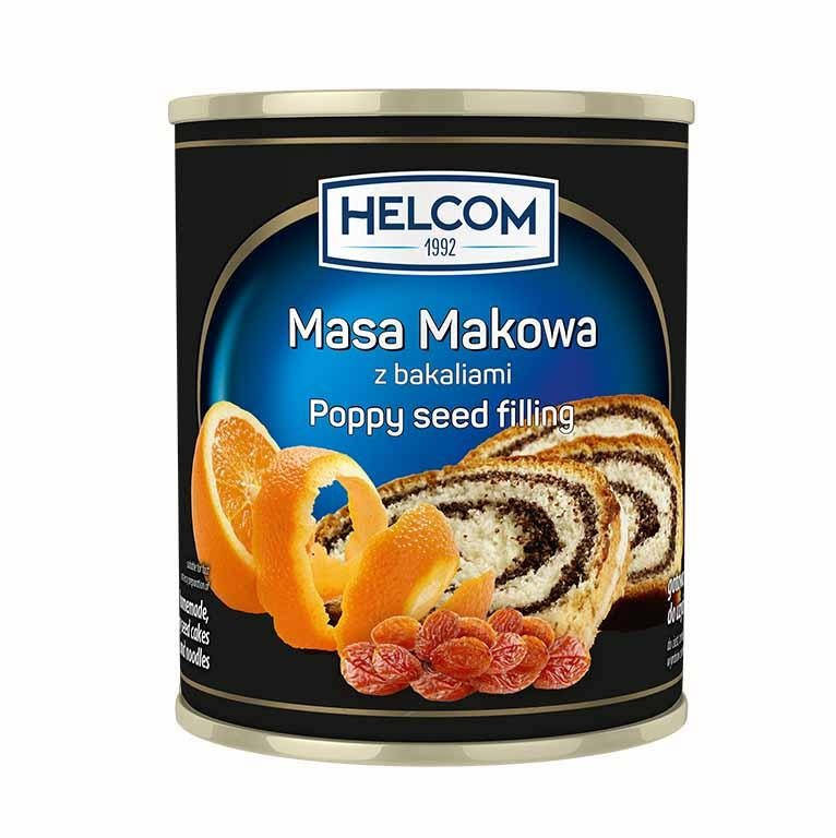

Маковая масса начинка Helcom Masa Makowa z bakaliami, 850гр.
