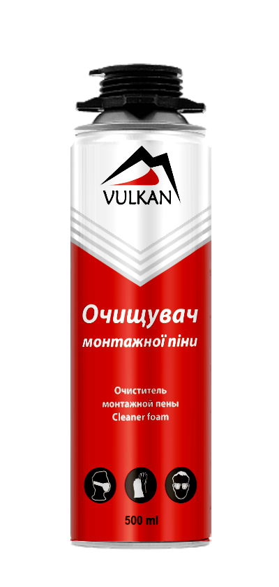 

VULKAN Очищувач для монтажної піни (очисник)