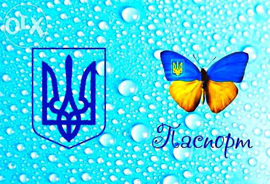 

Обложка обкладинка на паспорт метелик