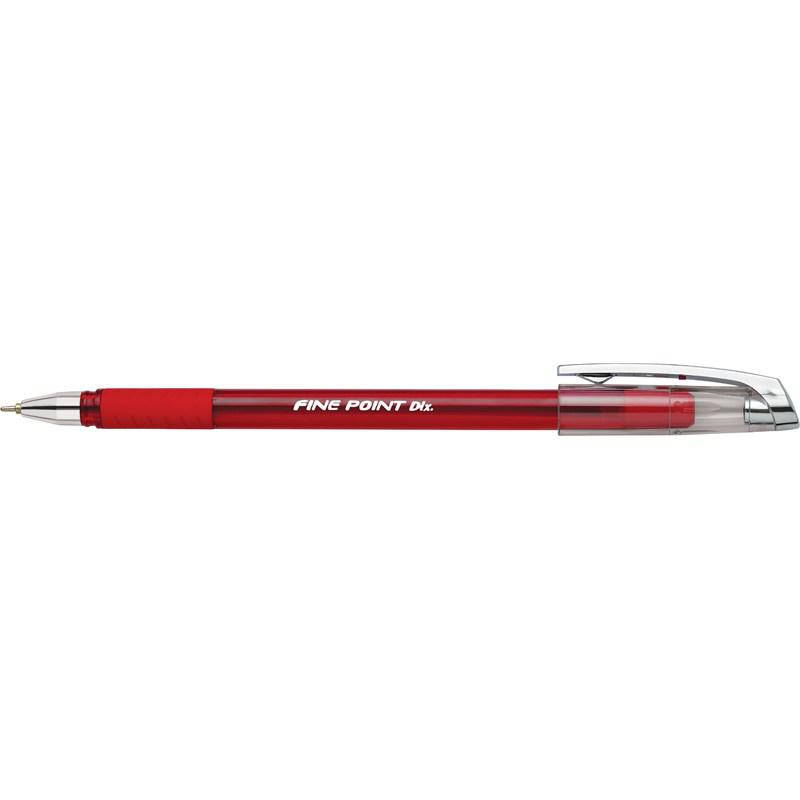 

Ручка масляная Unimax Fine Point Dlx 0,7 красная