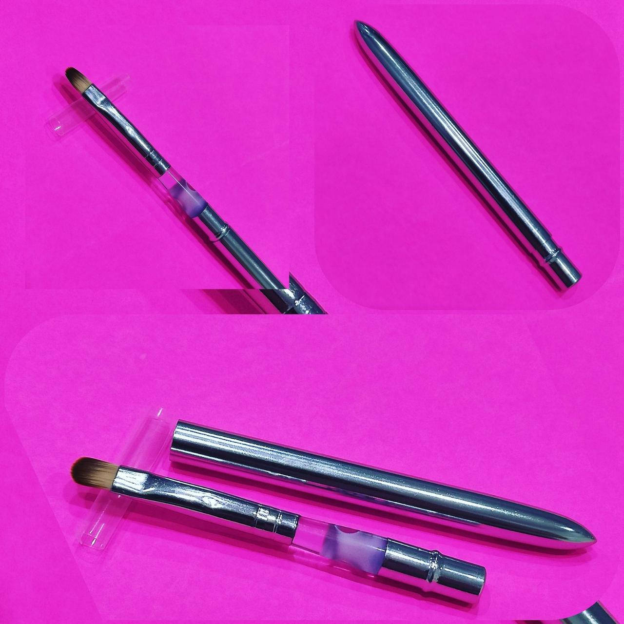 

Кисть для геля и акрила трансформер для ногтей №8 овал.