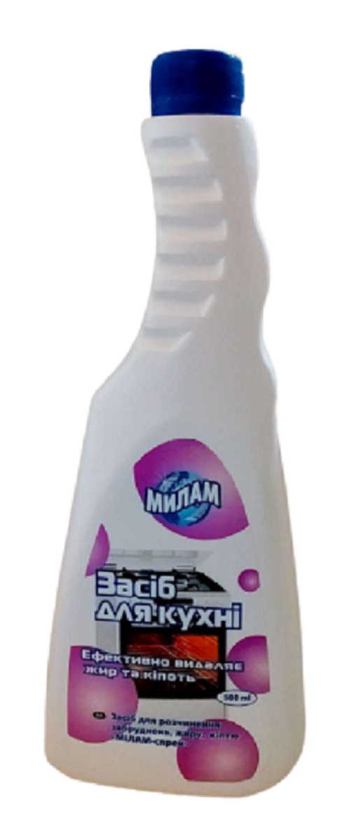 

Гель для чищення плит СПРЕЙ 500мл ЗАПАСКА Милам