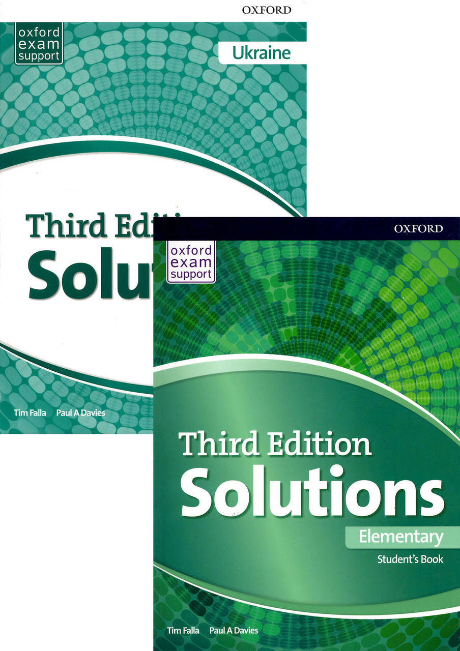 

Solutions Elementary Комплект (3rd edition)