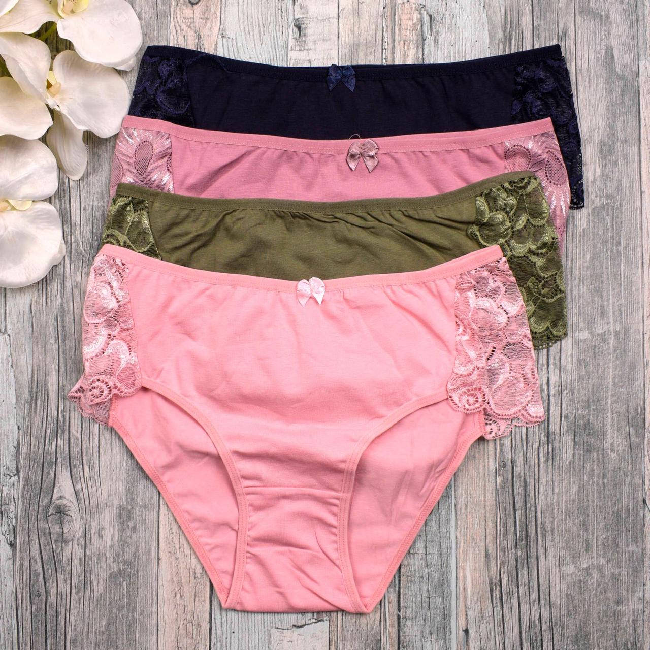 

Трусики слипы женские с кружевом ERandDO Турция 700029-2 XL Упаковка 4 шт