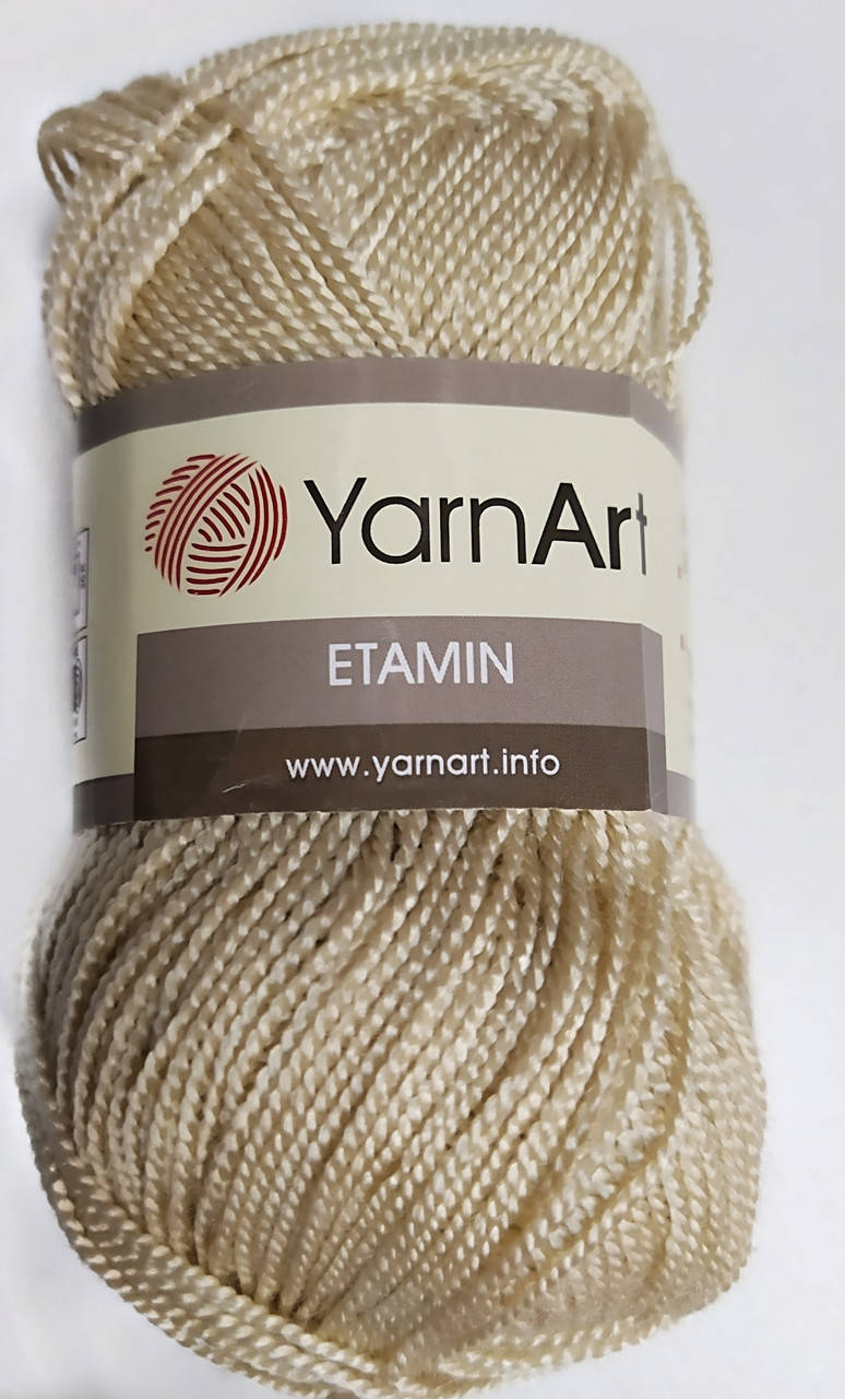 

Пряжа акриловая YarnArt Etamin, цвет бежевый