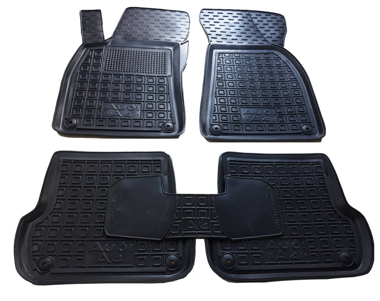 

Коврики в салон Audi A4 (Ауди B6-B7) c 2000-2007, Черный