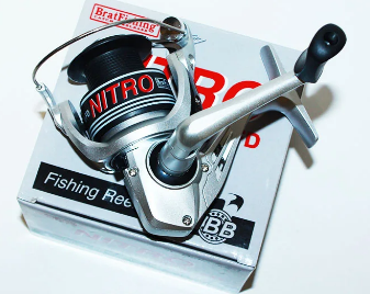 

Катушка BratFishing NITRO  FD 3bb, Светло-серый