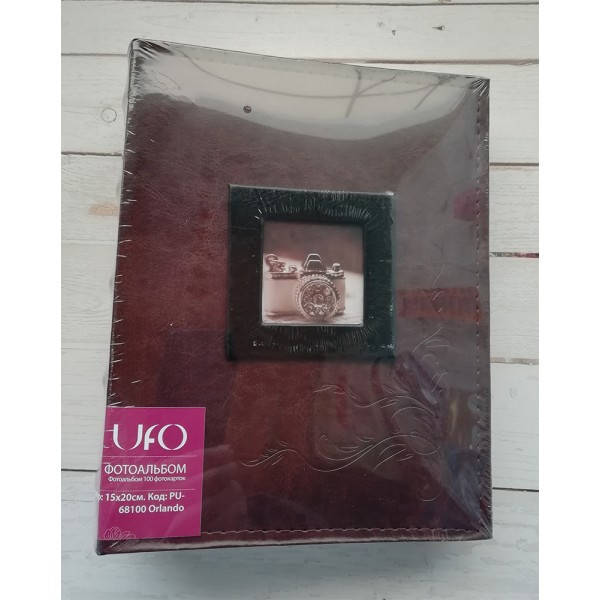 

Фотоальбом UFO 15x21x100 PU-68100 Orlando, Черный