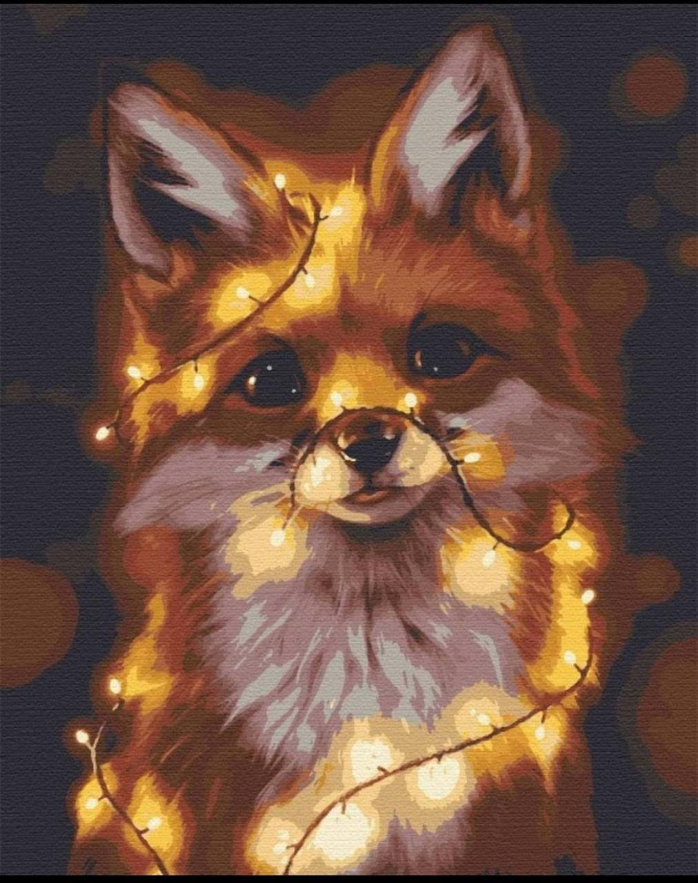 

Картина по номерах "Рудий світлячок" RB-0189BLCB