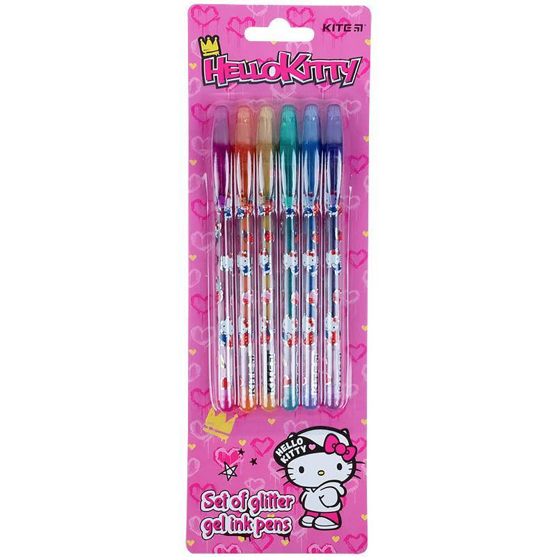 

Набор гелевых ручек с глиттером Kite Hello Kitty HK21-037