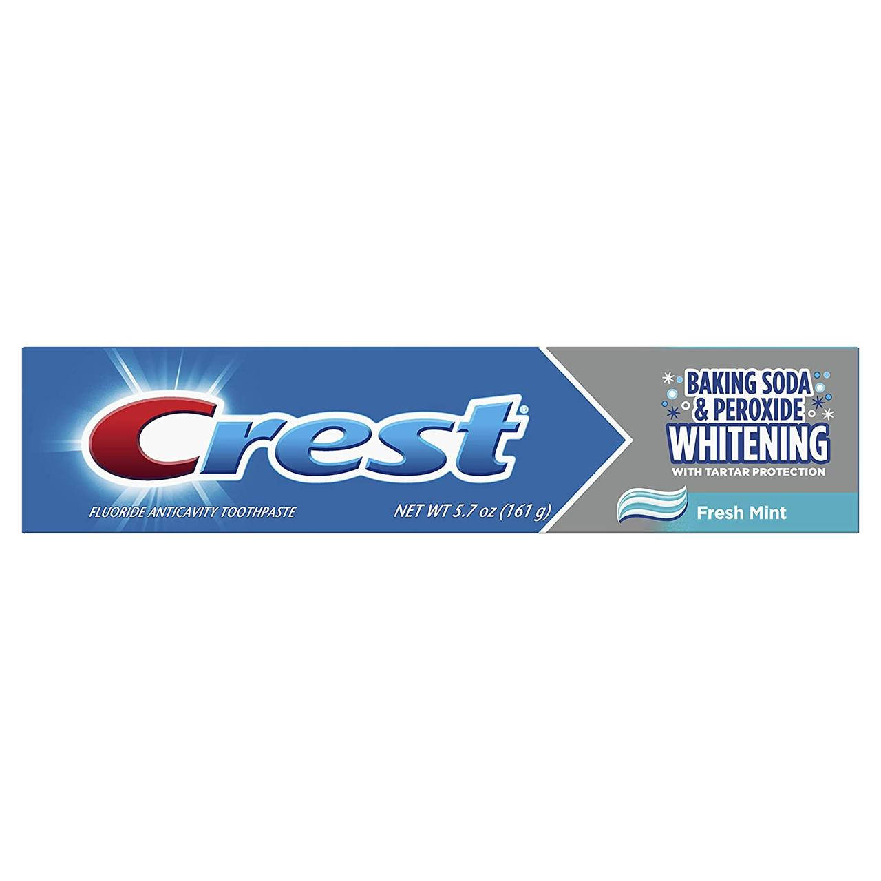 

Відбілююча зубна паста Crest Baking Soda & Peroxide Whitening, (161 g)