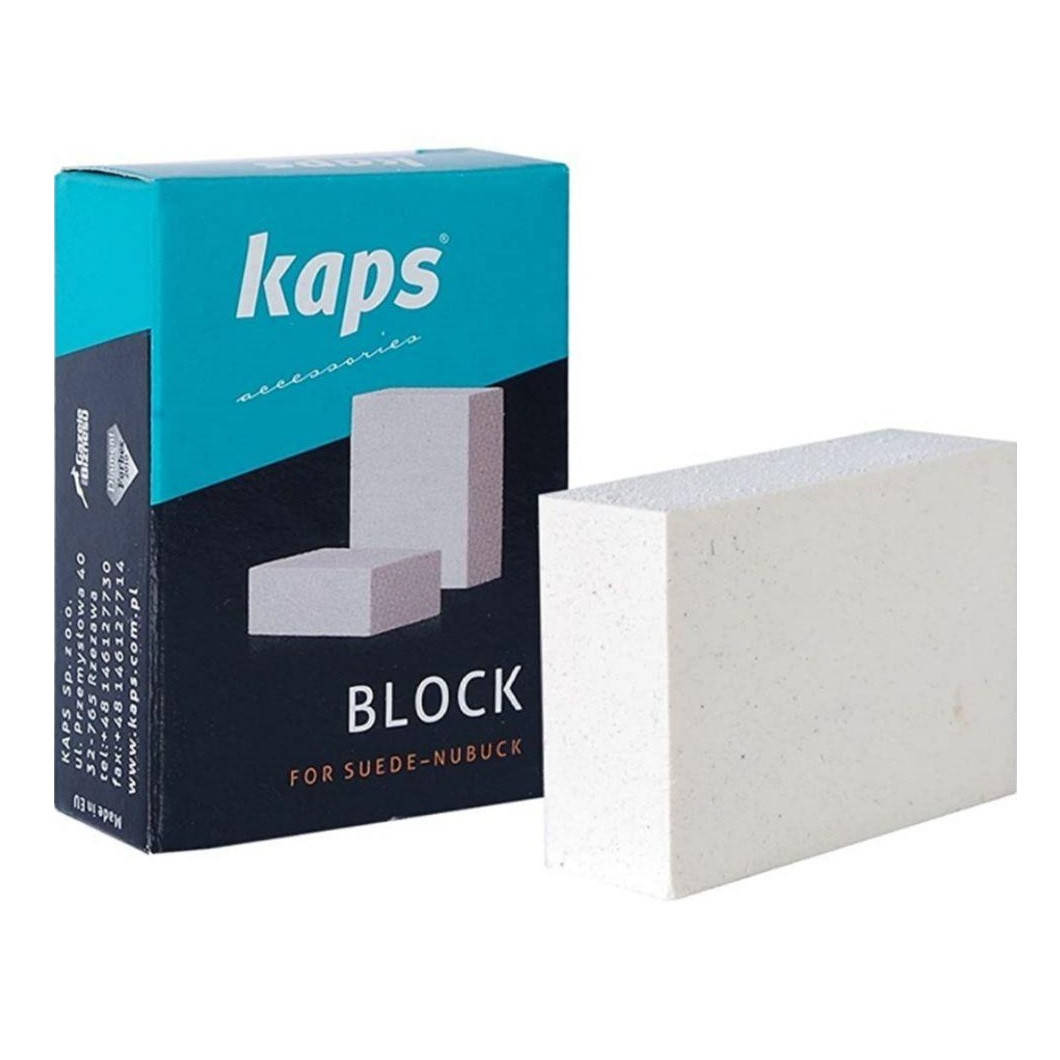 

Абразивный кубик-ластик для чистки замши Kaps Block