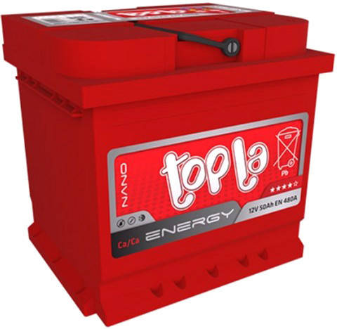 

Автомобильный аккумулятор Topla 50Ah/12V 450A Energy Euro (108 050)