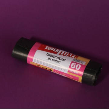 

Пакет для мусора TM Maestro черный 60л (20шт\1600шт)