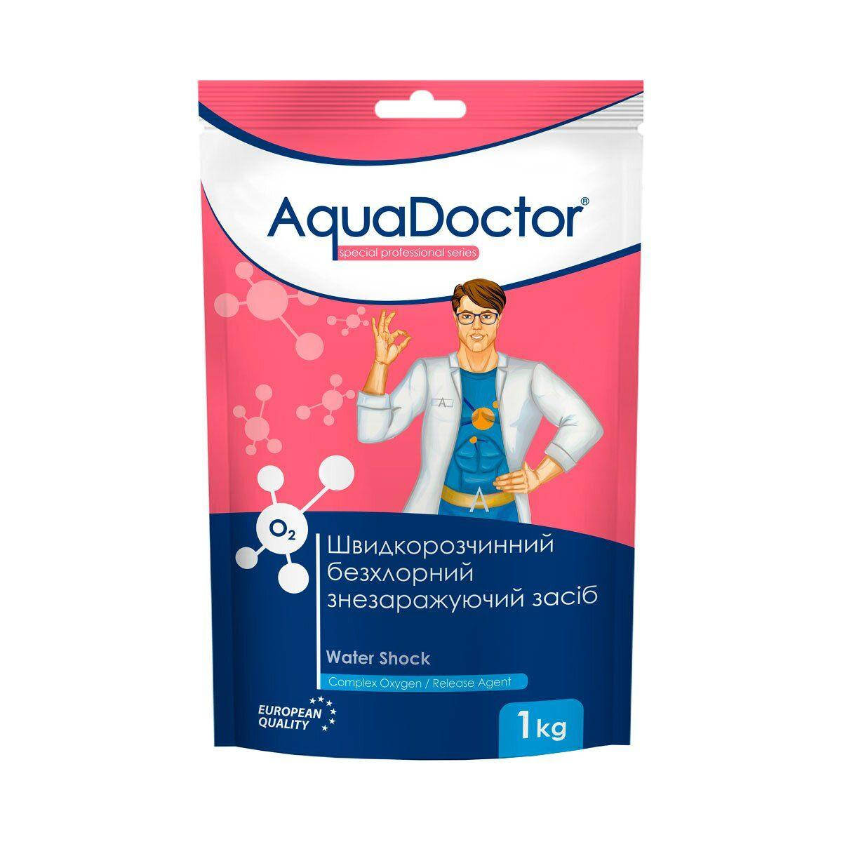 

Дезинфекант на основе активного кислорода AquaDoctor Water Shock О2