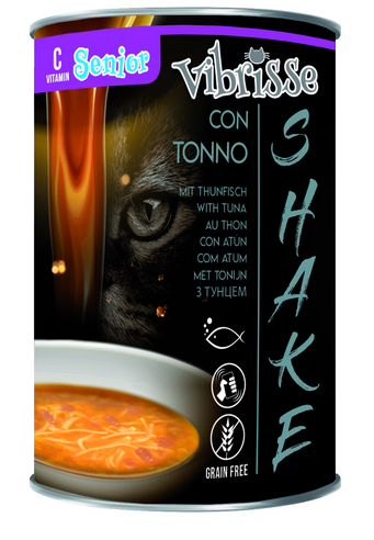 

Vibrisse Shake консервы для пожилых кошек 135г*12шт (тунец)
