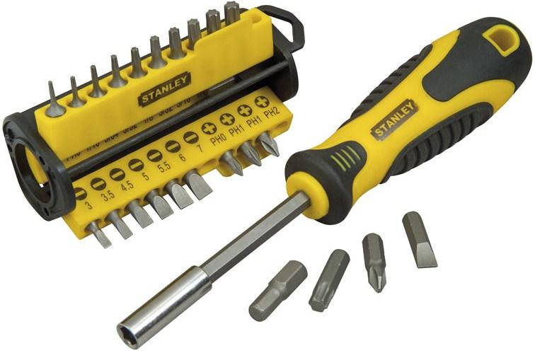 

Отвертка Stanley Multibit со сменными вставками (STHT0-70885)