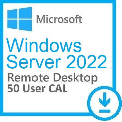

Windows Server Remote Desktop Services 2022 CAL 50 User