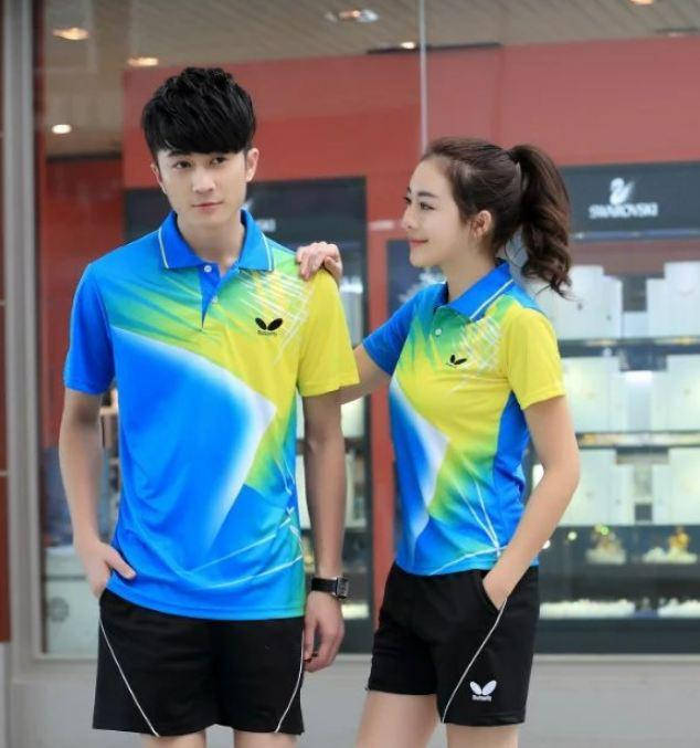 

Теннисная форма Butterfly Жовтоблакитна