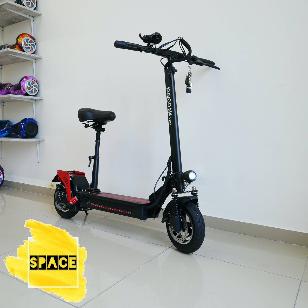 

Элекктросамокат Kugoo M4 Black Ристайлинг 2020г