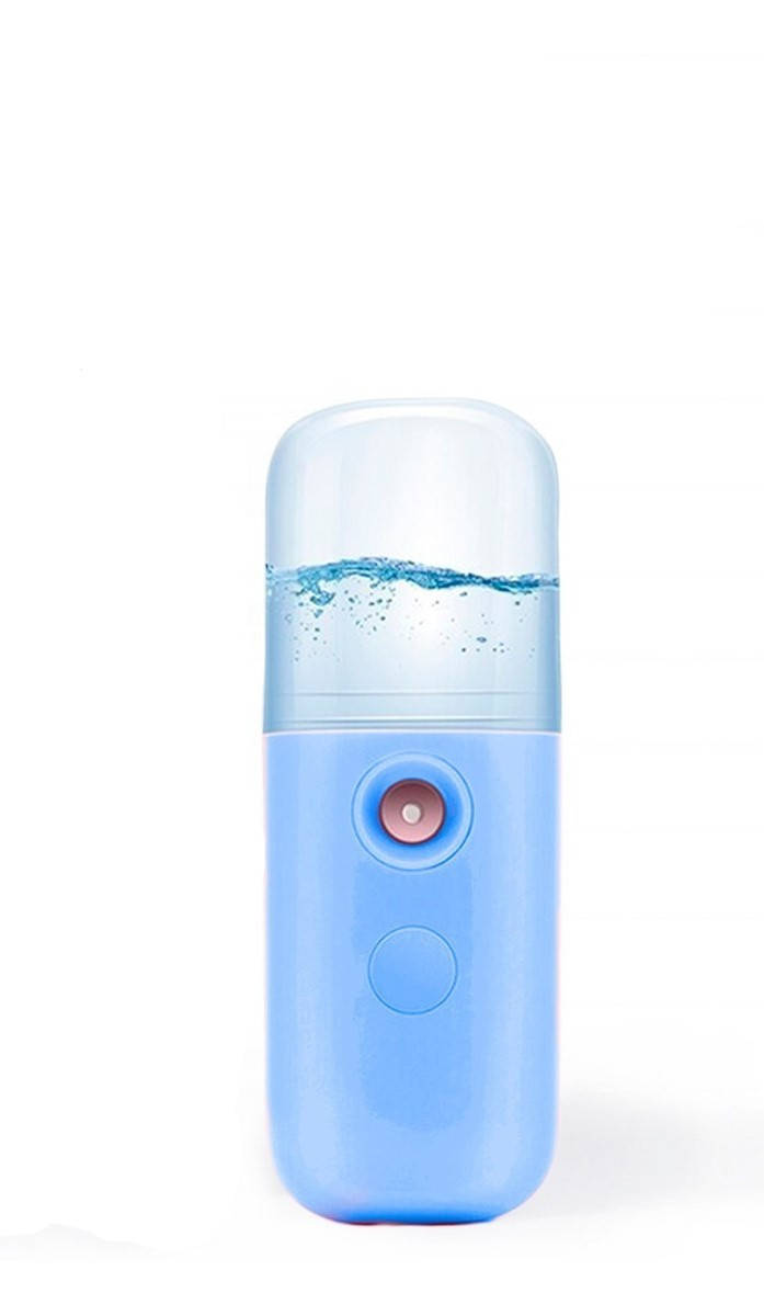 

Портативный увлажнитель для кожи лица нано спрей для лица Nano Mist Soraver Голубой