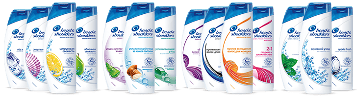 

Шампунь для волосся Head & Shoulders 2в1 в асортименті 400 мл