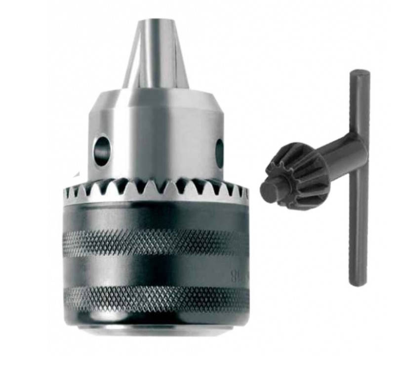 

Патрон для дрели 1/2-20UNF, с ключом, под сверла 1.5-13 мм. Werk 33991