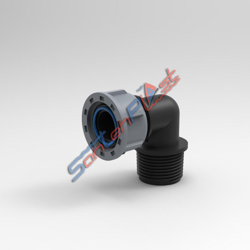 

Колено 1" с наружной и внутренней резьбой