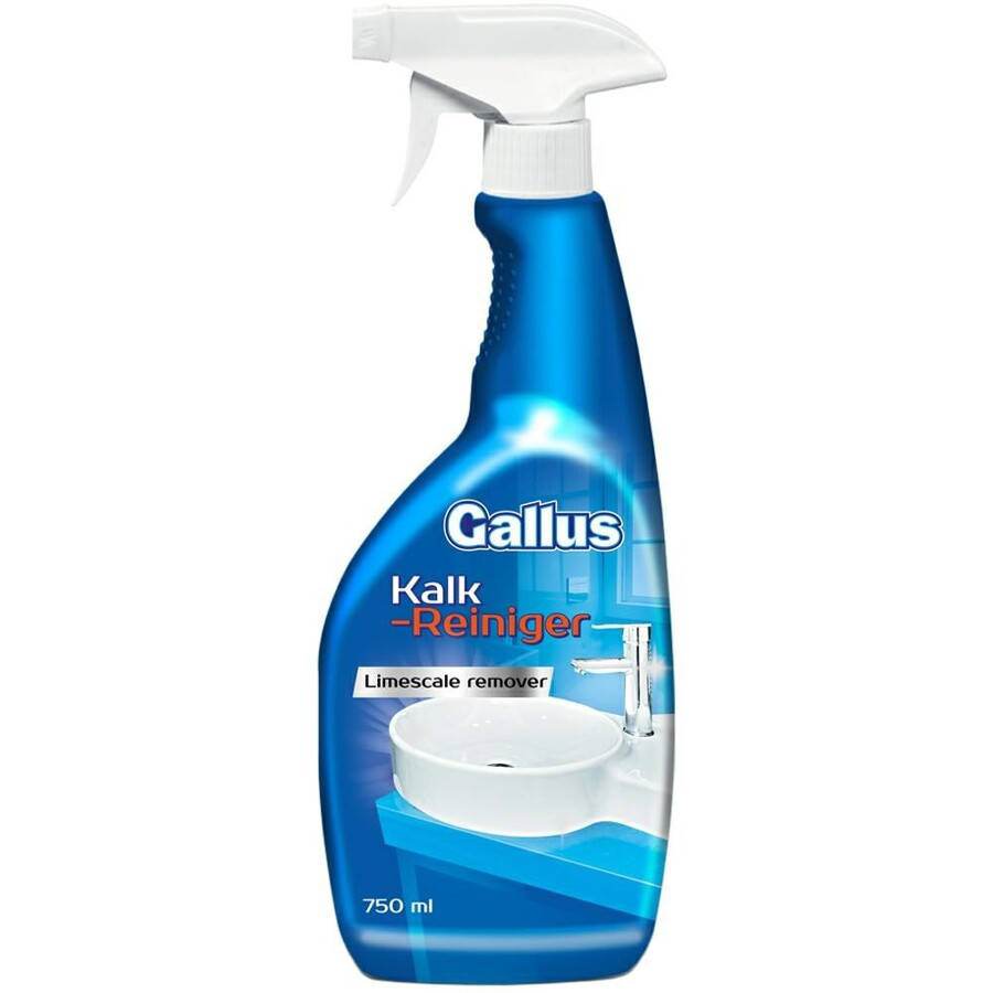 

Средство для удаления известкового налета и ржавчины Gallus Spray 750 мл