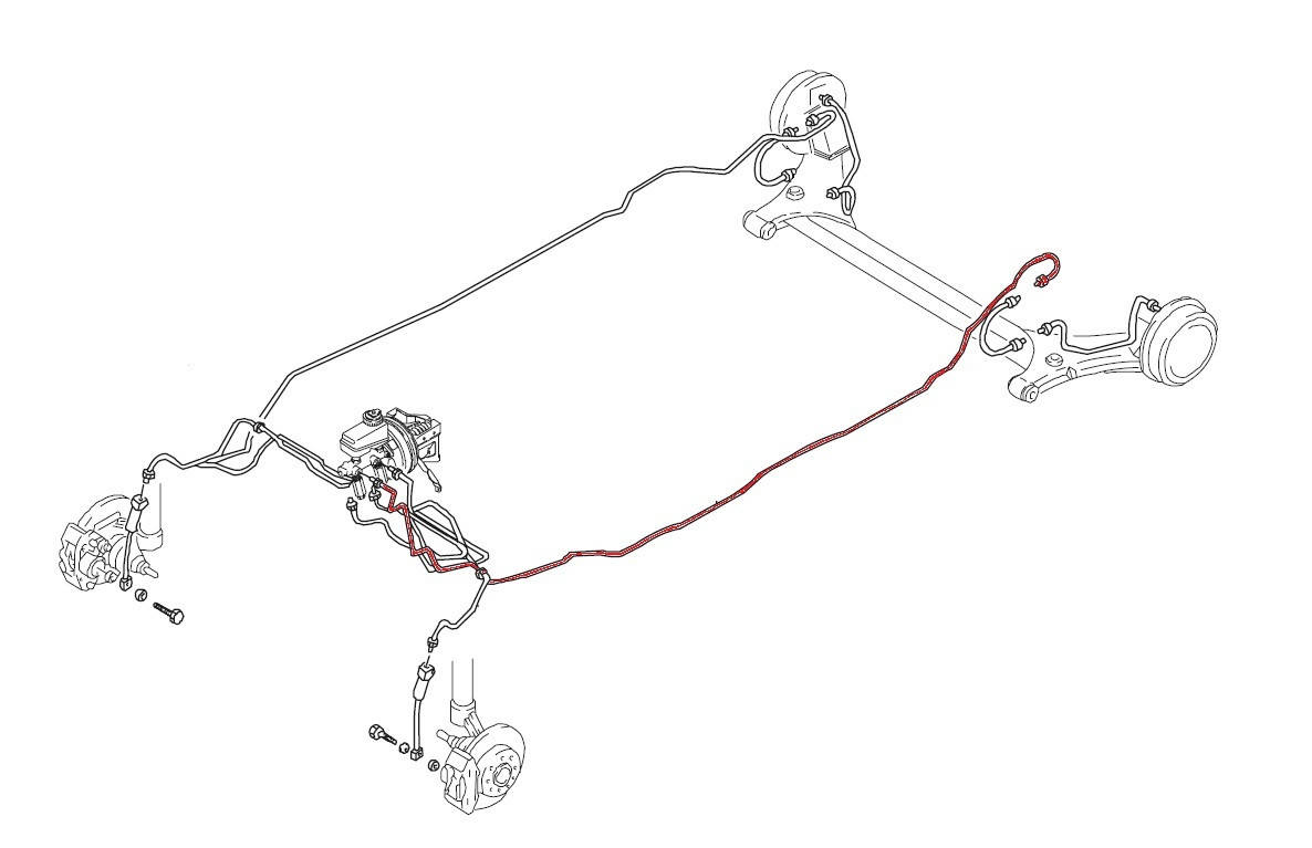 

Трубка тормозная ланос сенс магистральная 000015155 левая (Украина)