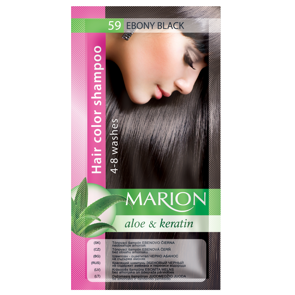 

Оттеночный шампунь Marion Color № 59 Черное дерево 40 мл (4118005)