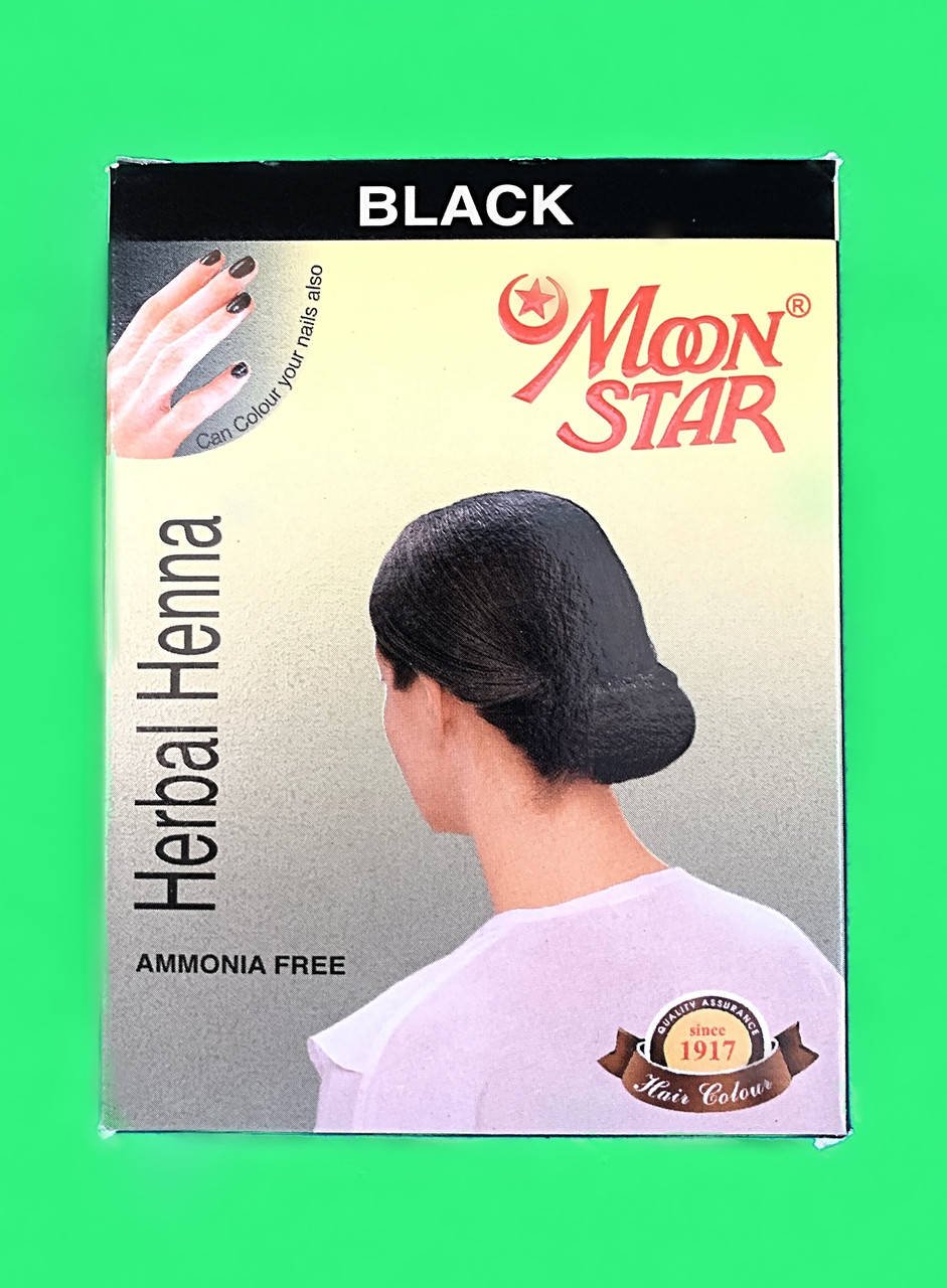 

Натуральная хна для волос Мун стар (Moon Star) черная 10г