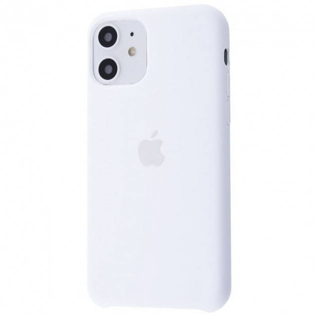 

Чехол-накладка Silicone case для IPhone 11 White белый
