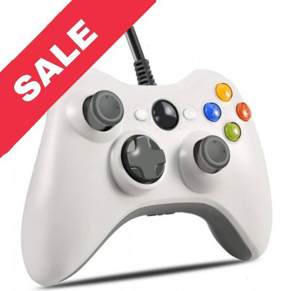 

Джойстик Microsoft Xbox 360 Controller Белый