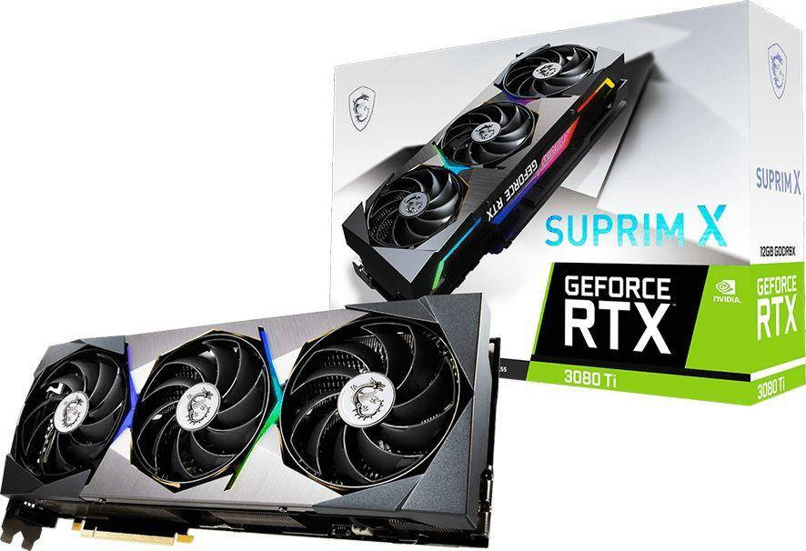 

Видеокарта MSI GeForce RTX 3080 Ti SUPRIM X 12G