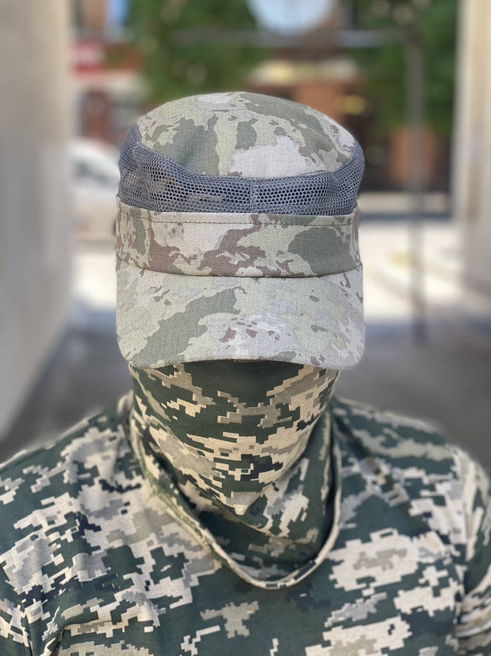 

Кепка немка с сеткой Турция ВСУ Камуфляжная 6504, Хаки