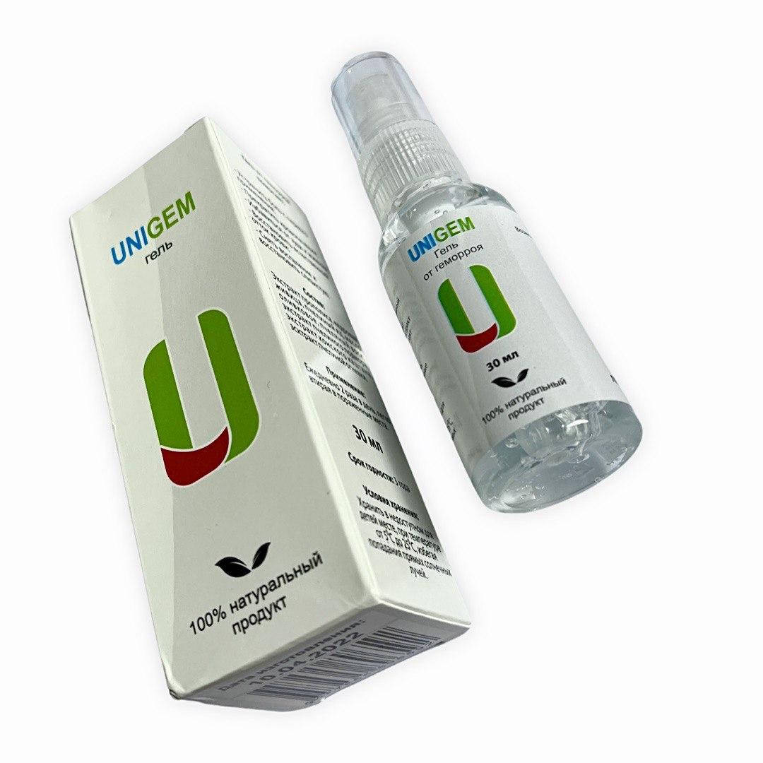 

Unigem средство от геморроя ЮниГем гель
