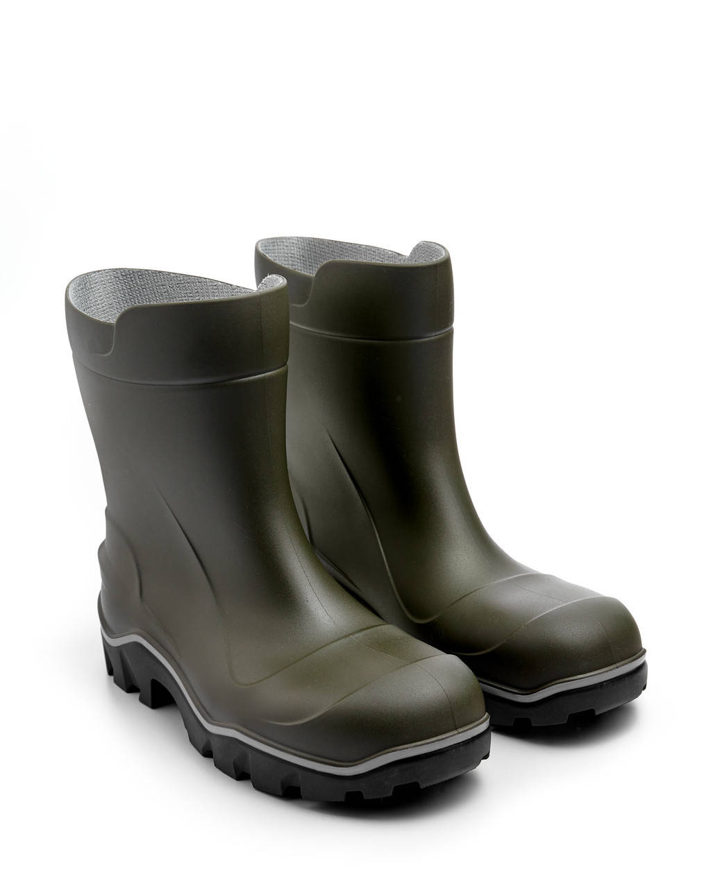 

Всесезонные мужские резиновые сапоги европейского стандарта цвет хаки LITMAN Universal